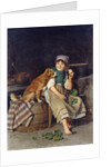 Girl with Dog by Federico Mazzotta