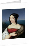 Carolina Grossi, the first Wife of the Artist, 1813-14 by Peter von Cornelius