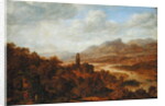 Landscape with the River Rhine, 1652 by Herman the Younger Saftleven