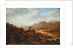 Landscape with the River Rhine, 1652 by Herman the Younger Saftleven