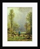 Sheep watching a Storm by Constant-Emile Troyon