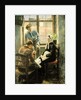 Darning by Fritz von Uhde