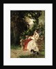 The Eavesdropper, 1868 by Carl Heinrich Hoff