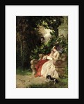 The Eavesdropper, 1868 by Carl Heinrich Hoff