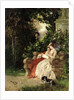 The Eavesdropper, 1868 by Carl Heinrich Hoff
