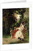 The Eavesdropper, 1868 by Carl Heinrich Hoff