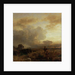 Clearing Thunderstorm in the Countryside, 1857 by Oswald Achenbach