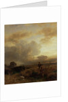 Clearing Thunderstorm in the Countryside, 1857 by Oswald Achenbach