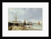 The Docks on the Bank at Greenwich by Julius Hintz