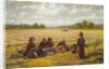 Harvesters resting in the Sun, Berkshire, 1865 by Walter Field