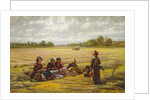 Harvesters resting in the Sun, Berkshire, 1865 by Walter Field