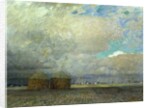 Landscape with Huts, 1900 by Leopold Karl Walter von Kalckreuth