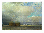 Landscape with Huts, 1900 by Leopold Karl Walter von Kalckreuth