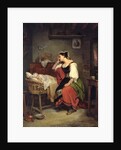 The Sick Child by Jean Augustin Franquelin