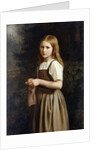 Girl Knitting, 1854 by Minna Heeren
