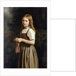 Girl Knitting, 1854 by Minna Heeren