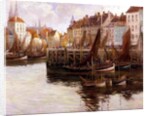 Ostend Harbour by Willem Bataille