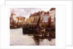 Ostend Harbour by Willem Bataille