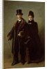 Heinrich Schliemann and his Wife by Eugene Broerman