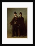 Heinrich Schliemann and his Wife by Eugene Broerman