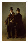 Heinrich Schliemann and his Wife by Eugene Broerman