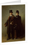 Heinrich Schliemann and his Wife by Eugene Broerman