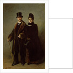 Heinrich Schliemann and his Wife by Eugene Broerman