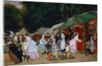 At The Fair,1877 by Camille-Leopold Cabaillot-Lasalle