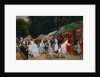 At The Fair,1877 by Camille-Leopold Cabaillot-Lasalle