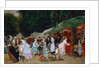 At The Fair,1877 by Camille-Leopold Cabaillot-Lasalle