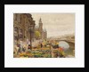 The Parisian Flower Market by Marie Francois Firmin-Girard