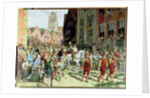The Triumphal Arrival in Rotterdam of Prince Maurice of Orange-Nassau after the Battle of Nieuwpoort in 1600, 1884 by Lucien Alphonse Gros