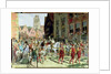 The Triumphal Arrival in Rotterdam of Prince Maurice of Orange-Nassau after the Battle of Nieuwpoort in 1600, 1884 by Lucien Alphonse Gros