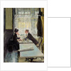 Lovers in a Cafe by Gotthardt Johann Kuehl