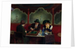 The Backgammon Players by Jean Beraud