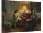 The Singing Lesson by Delphin Enjolras