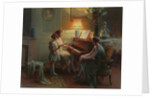 The Singing Lesson by Delphin Enjolras