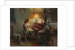 The Singing Lesson by Delphin Enjolras