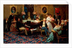 Chopin playing the piano in Prince Radziwill's Salon, 1887 by Hendrik Siemiradzki