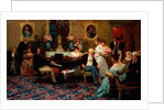 Chopin playing the piano in Prince Radziwill's Salon, 1887 by Hendrik Siemiradzki