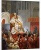 Pope Pius VIII in St. Peter's on the Sedia Gestatoria by Emile Jean Horace Vernet
