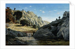 Memories of Ollioules gorge, 1861 by Paul Camille Guigou