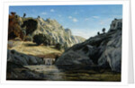 Memories of Ollioules gorge, 1861 by Paul Camille Guigou
