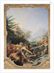 Crocodile Hunt by Francois Boucher