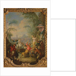 Lion and Tiger Hunt in China by Jean-Baptiste Joseph Pater