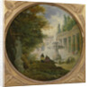 Fountain in a park, c.1762-65 by Hubert Robert