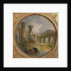 Ruins of a temple imitating Paestum, c.1760 by Hubert Robert
