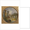 Ruins of a temple imitating Paestum, c.1760 by Hubert Robert