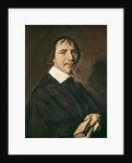 Portrait of Pastor Herman Langélius, professor of the University of Leiden, c.1660 by Frans Hals