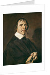 Portrait of Pastor Herman Langélius, professor of the University of Leiden, c.1660 by Frans Hals